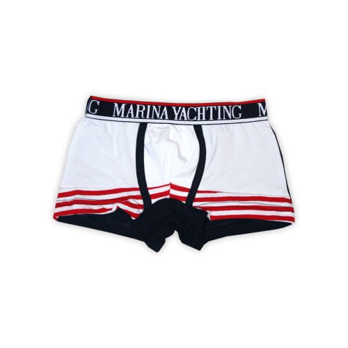 Intimo bambino - Boxer in jersey di cotone - rigato blu - 110