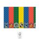 1db Papír Asztaliterítő 120x180cm HARRY POTTER HOGWARTS HOUSES