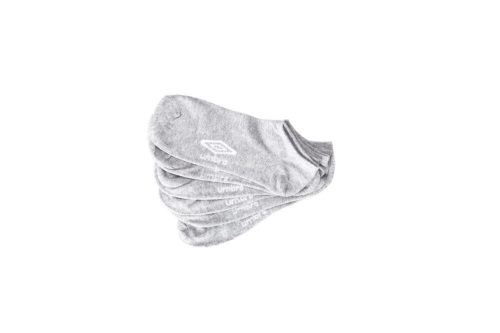 Unisex socks - cotton secret socks - 40-46 - gray - Umbro