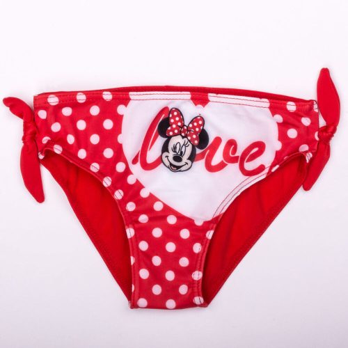 Slip costume da bagno per bambina Minnie Mouse - 86 - rosso