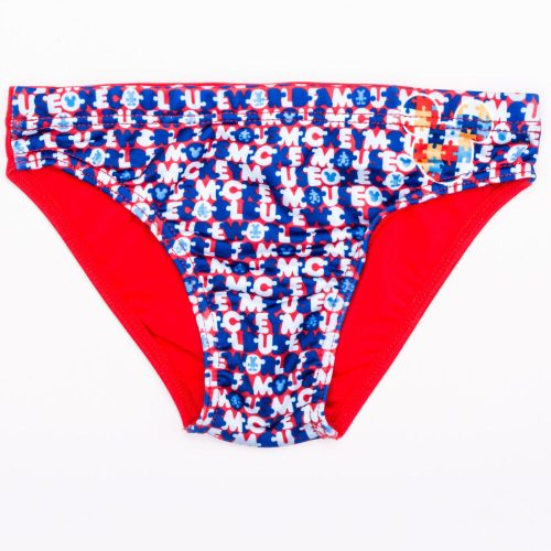 Slip costume da bagno Topolino per ragazzi - 80 - rosso
