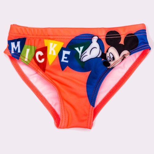 Mickey egér baba fürdőruha alsó kisfiúknak - 86 - narancssárga