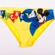 Mickey mouse dětský spodní díl plavek pro chlapce - 92 - žlutý