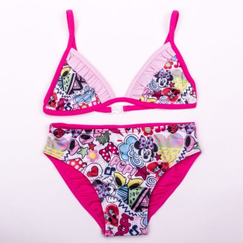Costume da bagno da ragazza Minnie Mouse - costume da bagno a due pezzi - rosa - 110