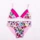Costume da bagno da ragazza Minnie Mouse - costume da bagno a due pezzi - rosa chiaro - 104