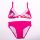 米妮女孩泳衣 - 两件式泳衣 - 粉色 - 110