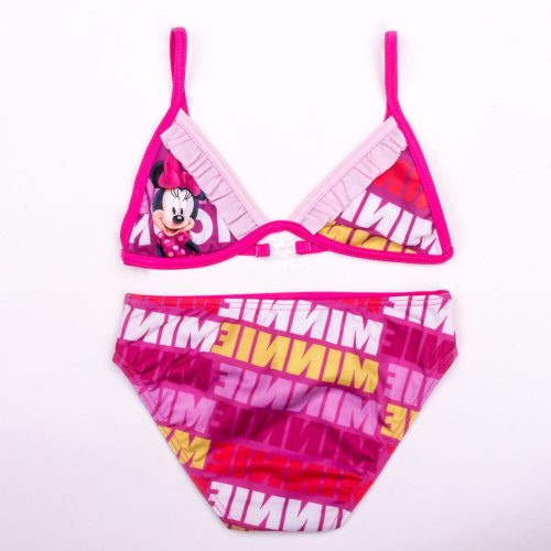Minnie Mouse Mädchen-Badeanzug – zweiteiliger Badeanzug – Rosa – 98
