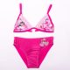 Costume da bagno da bambina Principesse - costume da bagno a due pezzi - rosa - 128