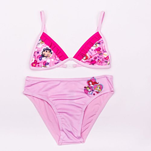 Costume da bagno principesse per bambine - costume due pezzi - rosa chiaro - 128