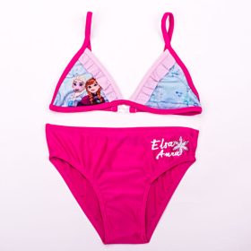   Jégvarázs kislány fürdőruha - kétrészes fürdőruha - pink - 122