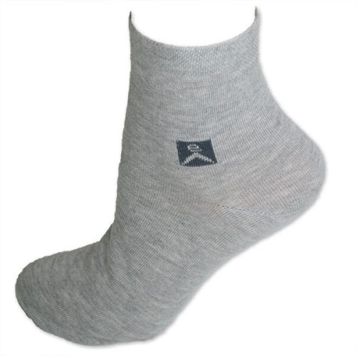 Férfi pamut zokni - rövid állású zokni - 39-42 - szürke - Evidence