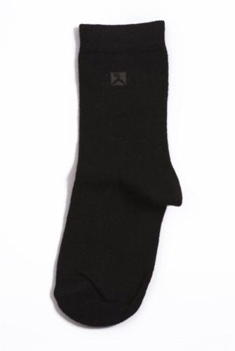 Unisex stretch zokni - pamut normál zokni - 35-38 - fekete - Evidence