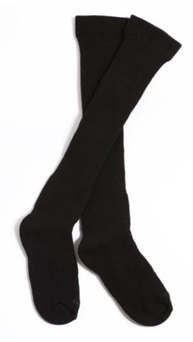Șosete unisex de pluș - șosete de bumbac de pluș - 39-42 - negru - Evidence