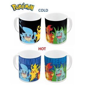   Keramiktasse mit Farbwechsel, 330 ml, Geschenkbox, Pokémon Universe