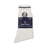 Calzini sportivi in ​​cotone Sergio Tacchini - 3 paia/confezione - bianco - 39-42