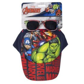 Set berretto da baseball + occhiali da sole - Avengers