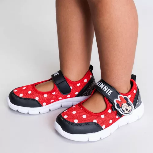 Scarpe da strada per bambini Disney Minnie Mouse con velcro_24
