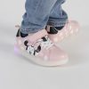 Disney Minnie mouse LED flashing, light-up street shoes for children