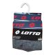 Lotto men's cotton boxer briefs - 2 pcs/pack - dark gray - L