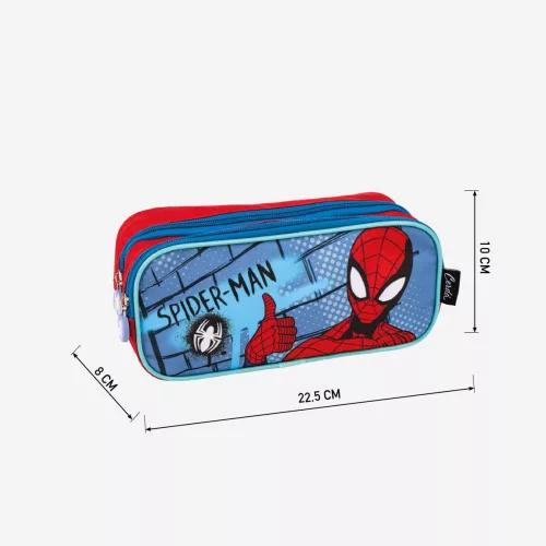 Spiderman 2-compartment pen holder