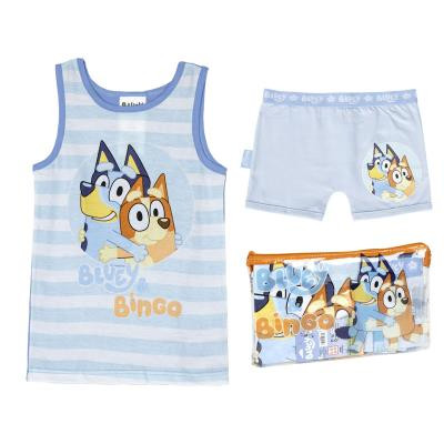 Bluey ujjatlan rövid pamut pizsama 