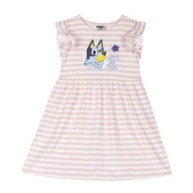 Tutina blu per bambina in 100% cotone