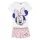 Pigiama corto per bambini Minnie Mouse 100% cotone