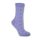 Women's socks - cotton ankle socks - 39-42 - purple check pattern - Evidence