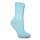 Women's socks - cotton ankle socks - 39-42 - woven with light blue metallic thread - Evidence