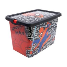 Cesto portaoggetti per giocattoli Spider-Man da 7 litri