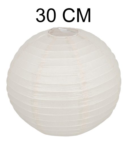PAPÍRLÁMPÁS GÖMB KRÉM    30