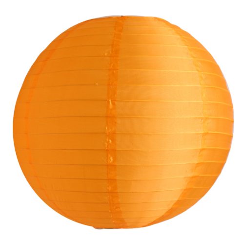 PAPÍRLÁMPÁS GÖMB NARANCS 30