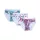 Cotton girl's panties - Cotton jersey - 3 pieces - Unicorn - pink-white-light blue - 116