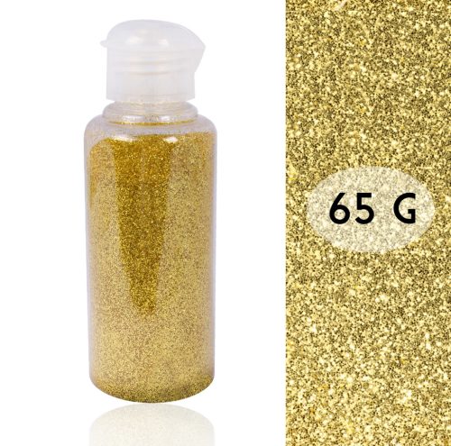 DEK.MIC.GLITTER ARANY  65GR