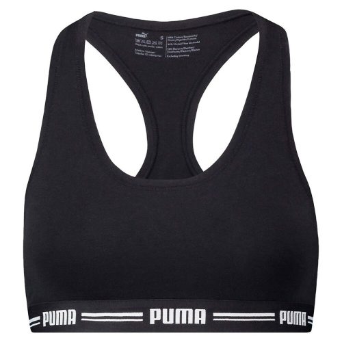 Športová podprsenka Puma s chrbtom v štýle Y - čierna - M