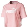 Dámske športové tričko Puma s vysokým podielom bavlny - svetloružové - L