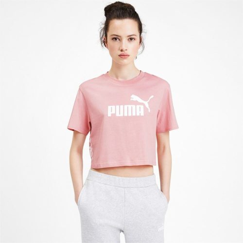 Puma Damen Sport-T-Shirt mit hohem Baumwollanteil - Hellrosa - L