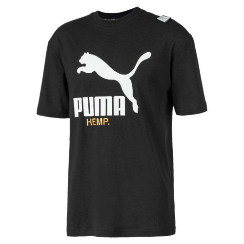Puma férfi loose fit sport póló - fekete - XL