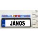 KRESZTÁBLA "JÁNOS"
