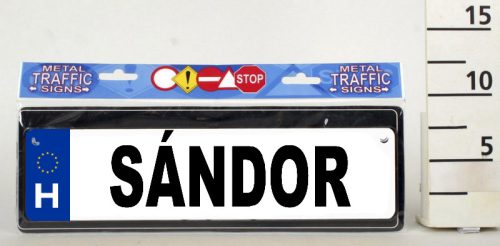 KRESZTÁBLA "SÁNDOR"