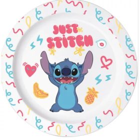 Stitch BPA mentes mikrózható műanyag lapostányér