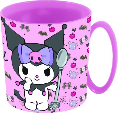 Hello Kitty Kuromi mikrózható műanyag bögre 350ML