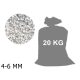 KŐ/ZÚZOTT HÓFEHÉR4-6MM/20KG