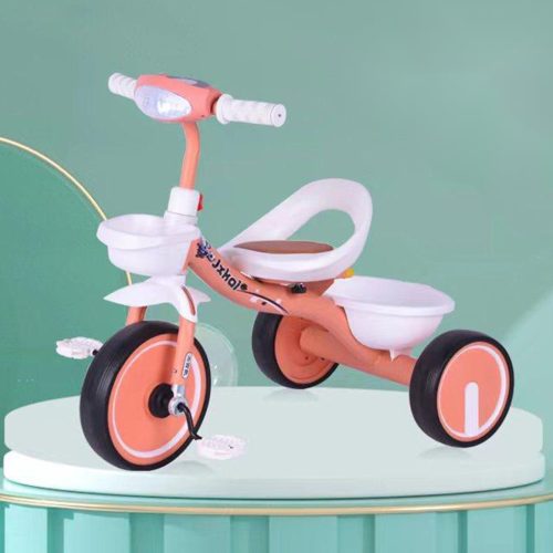 TRICICLO TELAIO METALLICO ROSA