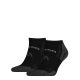 Adidași Head unisex de performanță - șosete secrete respirabile cu talpă semi-plușă - 2 perechi/pachet - negru - 35-38