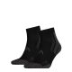 Șosete sport unisex Head - respirabili cu talpă semi-plus - scurte - 2 perechi - negri - 35-38