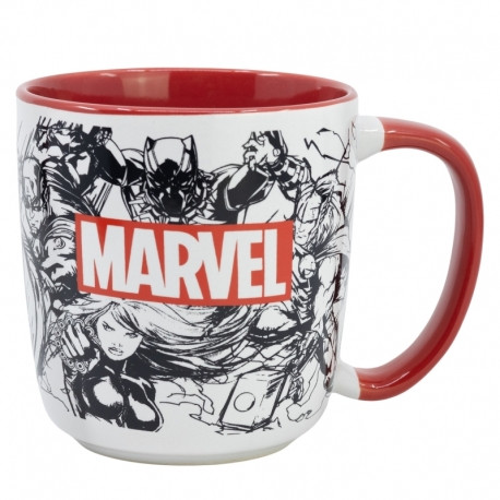 Keramický hrnek v ornamentu 490ml - Marvel