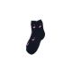 Little girl fine knit cotton ankle socks - Flamingo - dark blue - 27-30