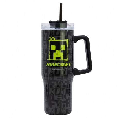 Minecraft rozsdamentes acél szigetelt thermo kulacs 920 ML