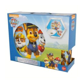   Paw Patrol 3-piece ceramic tableware (flat plate, deep plate, mug)